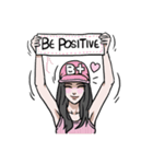 AsB - 128 B+G / Be Positive Girls！（個別スタンプ：1）
