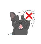 Raven the French Bulldog Animated（個別スタンプ：9）