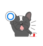 Raven the French Bulldog Animated（個別スタンプ：12）