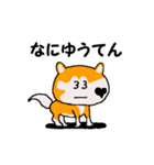 日本 柴犬 WEST（個別スタンプ：23）