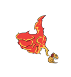 Dragon Charlie's Flammoji（個別スタンプ：16）