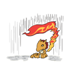 Dragon Charlie's Flammoji（個別スタンプ：21）