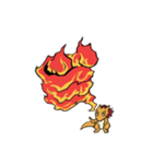 Dragon Charlie's Flammoji（個別スタンプ：25）