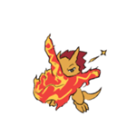 Dragon Charlie's Flammoji（個別スタンプ：27）