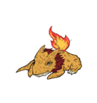 Dragon Charlie's Flammoji（個別スタンプ：36）