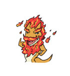 Dragon Charlie's Flammoji（個別スタンプ：37）