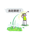 Golface x Life of Golfer（個別スタンプ：23）