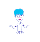 MA-I Blue Boy Simple（個別スタンプ：7）