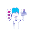 MA-I Blue Boy Simple（個別スタンプ：18）