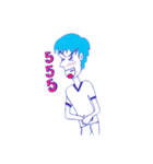 MA-I Blue Boy Simple（個別スタンプ：33）