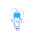 MA-I Blue Boy Simple（個別スタンプ：34）