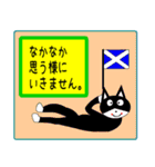 日本猫銀ちゃん国際信号旗バージョン5（個別スタンプ：16）