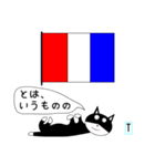 猫が教える国際信号旗（個別スタンプ：20）