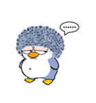 Bouffant Penguin 1（個別スタンプ：2）