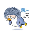 Bouffant Penguin 1（個別スタンプ：19）