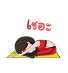 HiSo Girl (Fitness ＆ YoGa)（個別スタンプ：7）