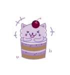 Cup Cat ＆ Cake Cat（個別スタンプ：6）