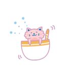 Cup Cat ＆ Cake Cat（個別スタンプ：22）