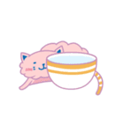 Cup Cat ＆ Cake Cat（個別スタンプ：27）