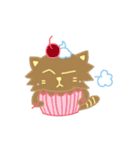 Cup Cat ＆ Cake Cat（個別スタンプ：33）