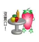 Q version of strawberry life（個別スタンプ：14）