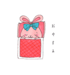 おりぼんうさこ（個別スタンプ：2）