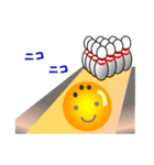 ボウリングのボールの気持ち（個別スタンプ：9）