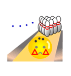 ボウリングのボールの気持ち（個別スタンプ：23）