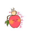 みかんとりんご（個別スタンプ：5）