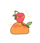 みかんとりんご（個別スタンプ：8）