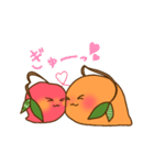 みかんとりんご（個別スタンプ：23）