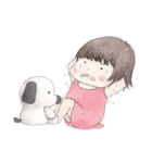 The Red Cloak and the Little Steamed Bun（個別スタンプ：35）