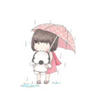 The Red Cloak and the Little Steamed Bun（個別スタンプ：39）