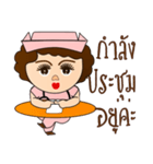 Piggy nurse new edition（個別スタンプ：36）