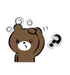 Doodle Bear-daily languages（個別スタンプ：8）