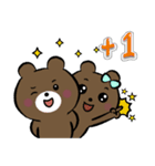 Doodle Bear-daily languages（個別スタンプ：17）