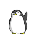 【動く】ペンギンライフ（個別スタンプ：4）