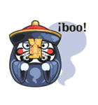 Don Daruma speak spanish！（個別スタンプ：26）