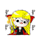 Lilly on Haloween（個別スタンプ：13）