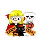 Lilly on Haloween（個別スタンプ：23）