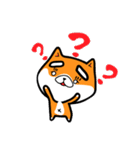 Orange=a fat puppy(English Version)（個別スタンプ：14）