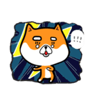 Orange=a fat puppy(English Version)（個別スタンプ：40）