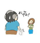 cartoonmydeaw2 : Headphone Series（個別スタンプ：8）