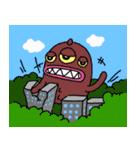 Tiny monster world（個別スタンプ：24）