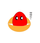 Red egg baby（個別スタンプ：19）