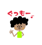 カイルアちゃんとコナくん（挨拶ver.)（個別スタンプ：3）