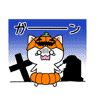ハロウィン大好きスタンプ☆猫コスプレ秋冬（個別スタンプ：4）