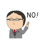 岡山のかずおマン（個別スタンプ：7）