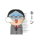 岡山のかずおマン（個別スタンプ：36）