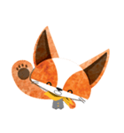 Mr. Orange fox（個別スタンプ：1）